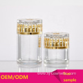 High grade Transparent acrylic cosmetic Bottle/jars with good price